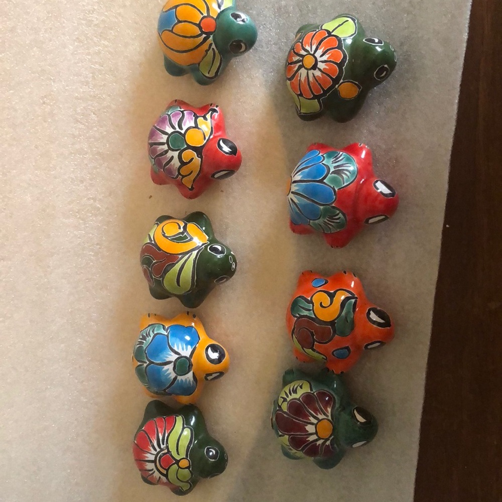 Mini ceramic turtles - Picture 2 of 2
